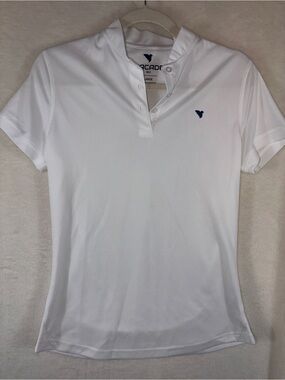 Macade Golf white Performance Polo Size Large